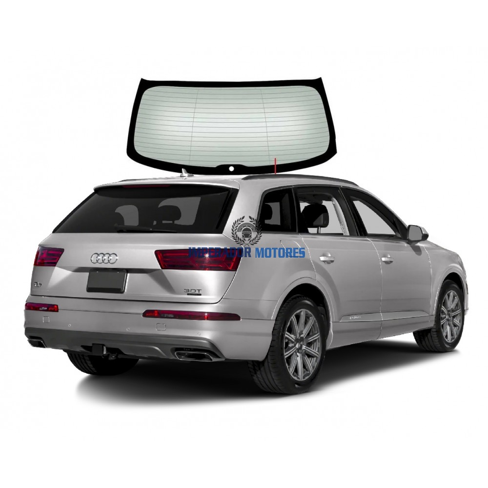 Vidro Vigia Traseiro Audi Q7 Modelos 2015 A 2019 Original