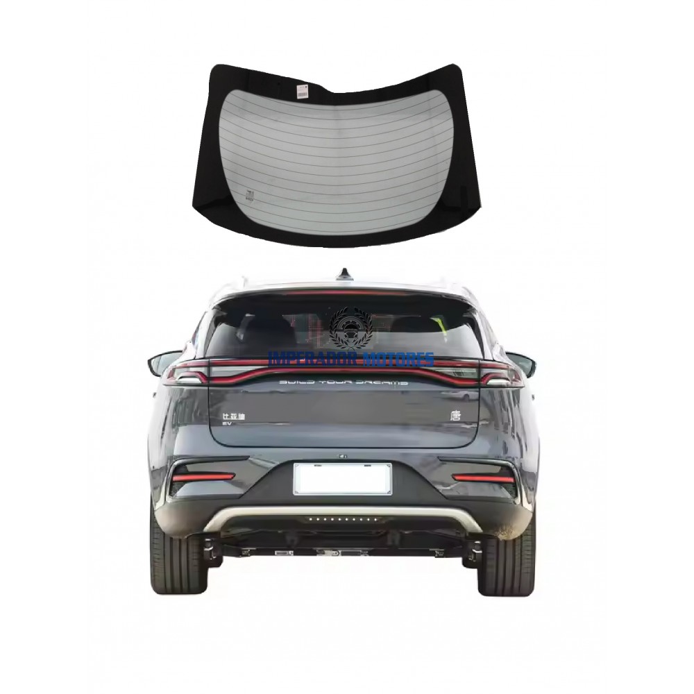 Vidro Vigia Traseiro BYD TAN Modelos 2022 a 2025 Original