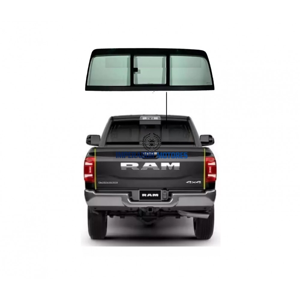 Vidro Vigia Traseiro RAM 1500 Modelos 2019 A 2025 Original