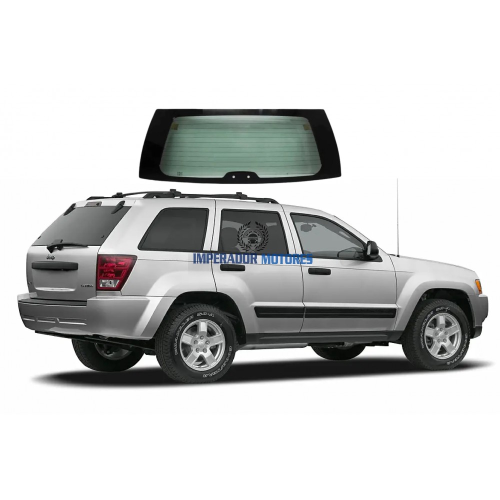 Vidro Vigia Traseiro Jeep Grand Cherokee Modelos 2005 A 2009 Original