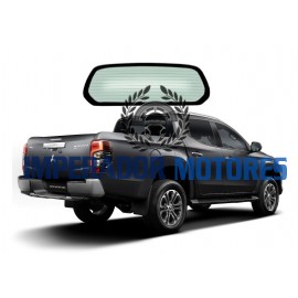 Vidro Vigia Traseiro Mitsubishi L200 Triton Modelos 2017 A 2024 Original Vidro Vigia Traseiro Mitsubishi L200 Triton Modelos 2017 A 2024 Original