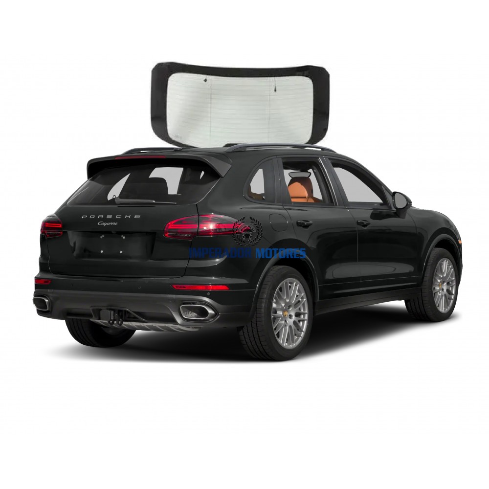 Vidro Vigia Traseiro Porsche Cayenne Modelos 2011 A 2018 Original