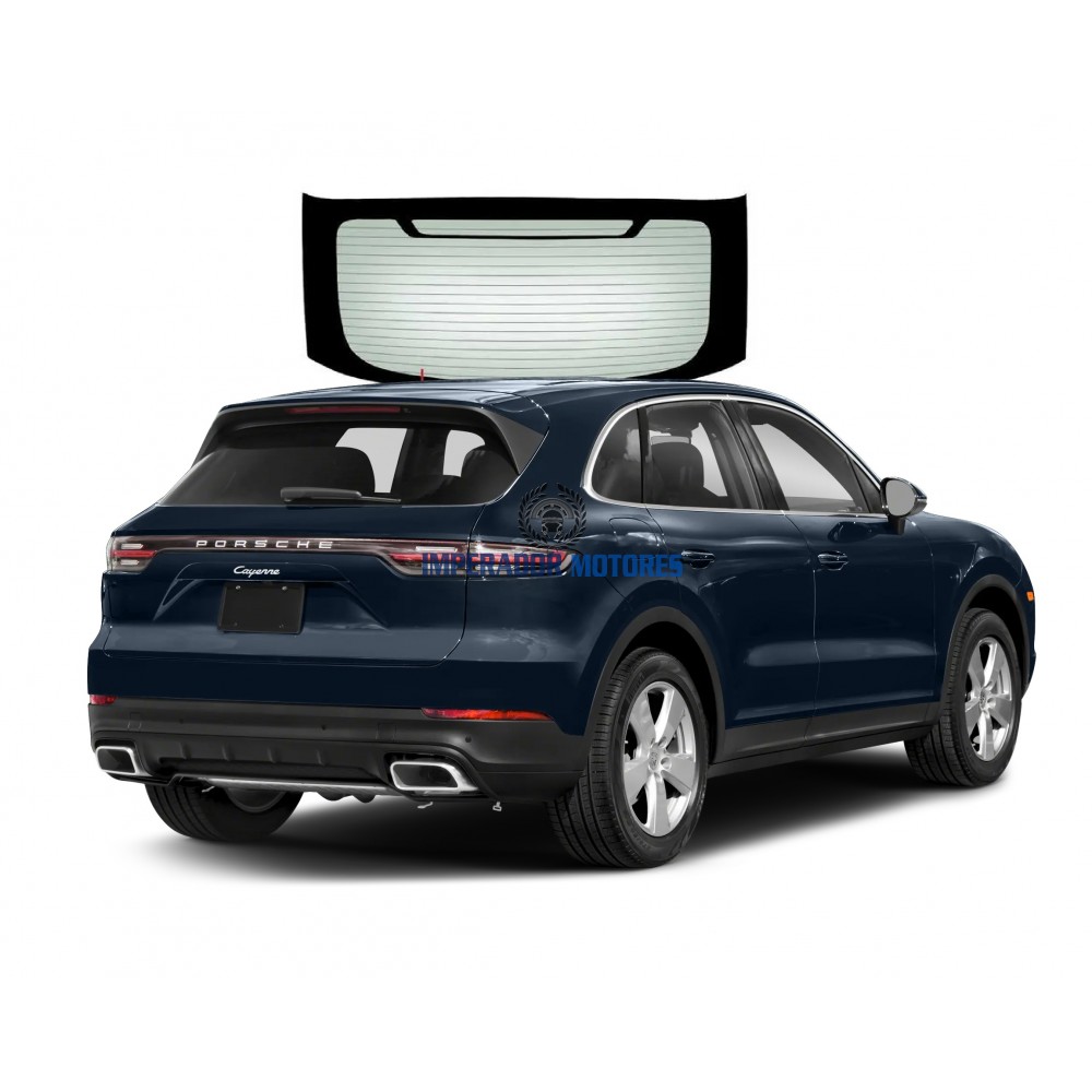 Vidro Vigia Traseiro Porsche Cayenne Modelos 2019 A 2025 Original