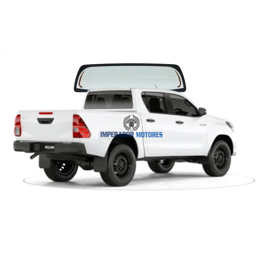 Vidro Vigia Traseiro Toyota Hilux Modelos 2016 A 2024 Original Vidro Vigia Traseiro Toyota Hilux Modelos 2016 A 2024 Original