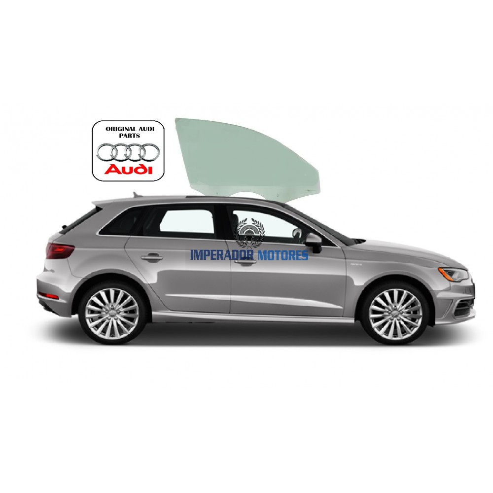 Vidro Porta Dianteira Audi A3 SportBack Modelos 2013 a 2021 Original