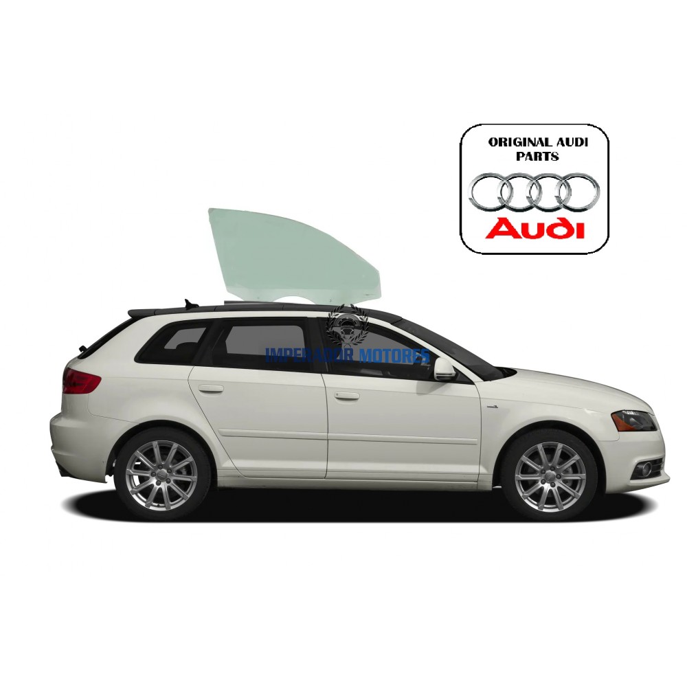 Vidro Porta Dianteira Audi A3 Modelos 2007 a 2012 Original