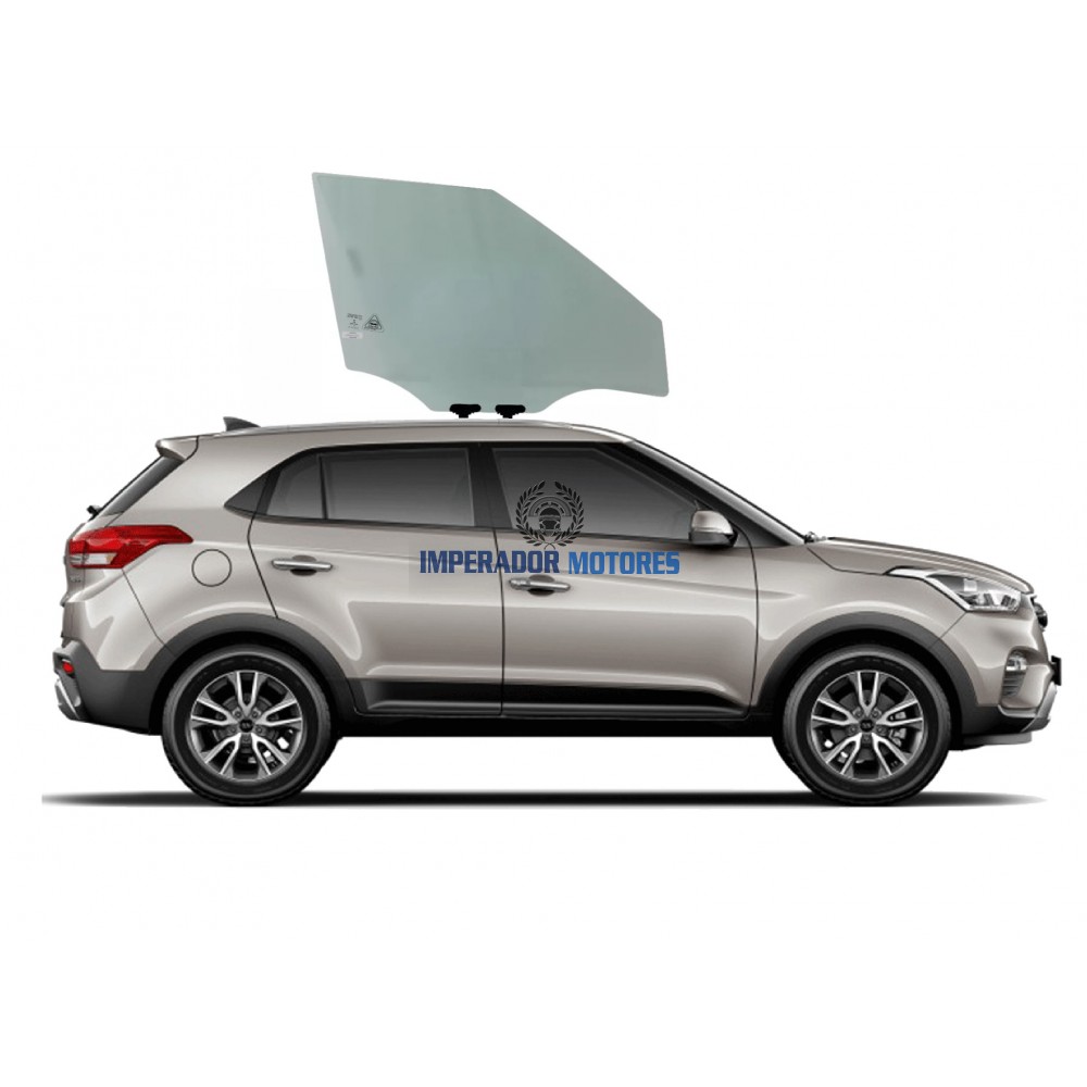 Vidro Porta Dianteira HYUNDAI CRETA Modelos 2017 a 2021 Original