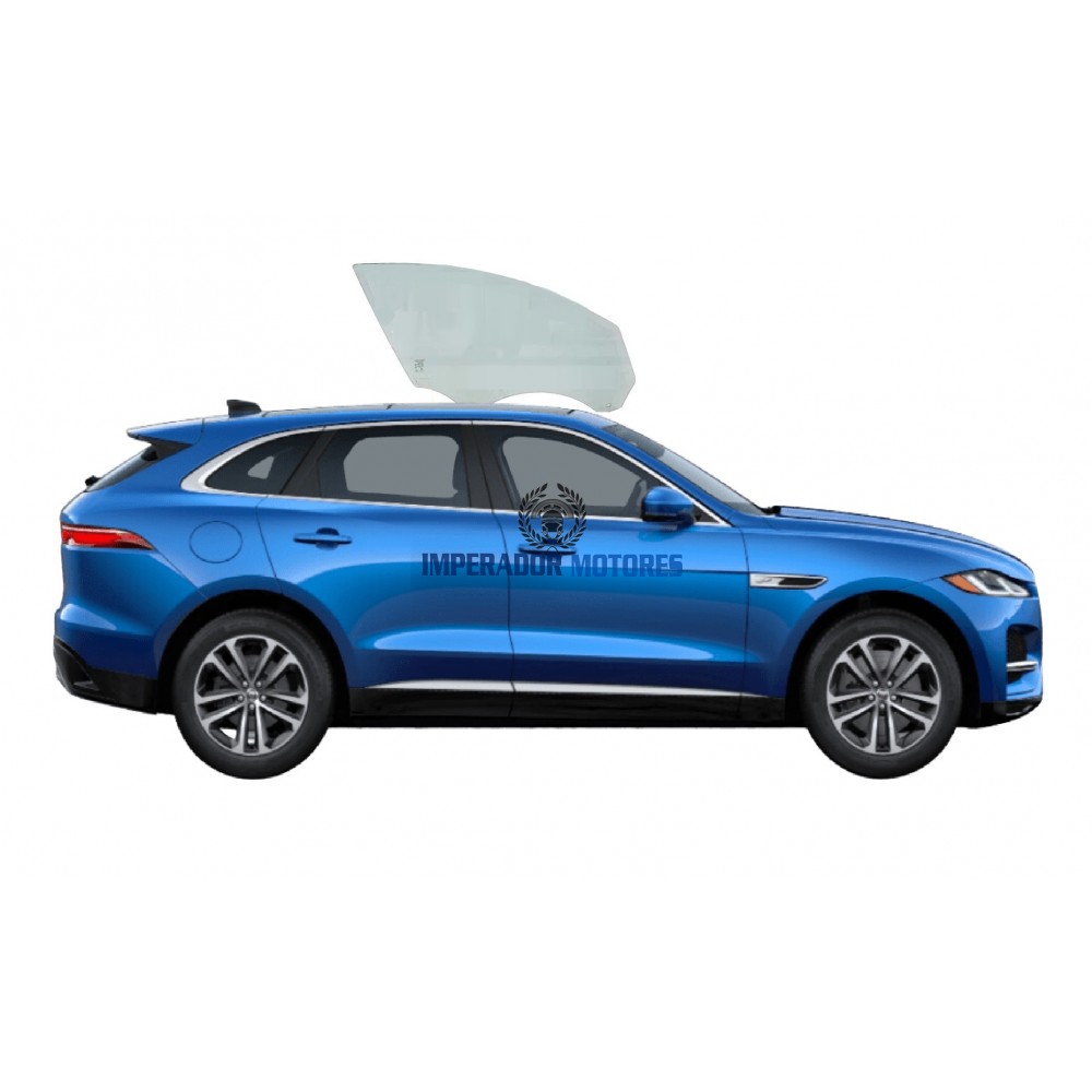 Vidro Porta Dianteira JAGUAR FPACE Modelos 2016 a 2024 Original