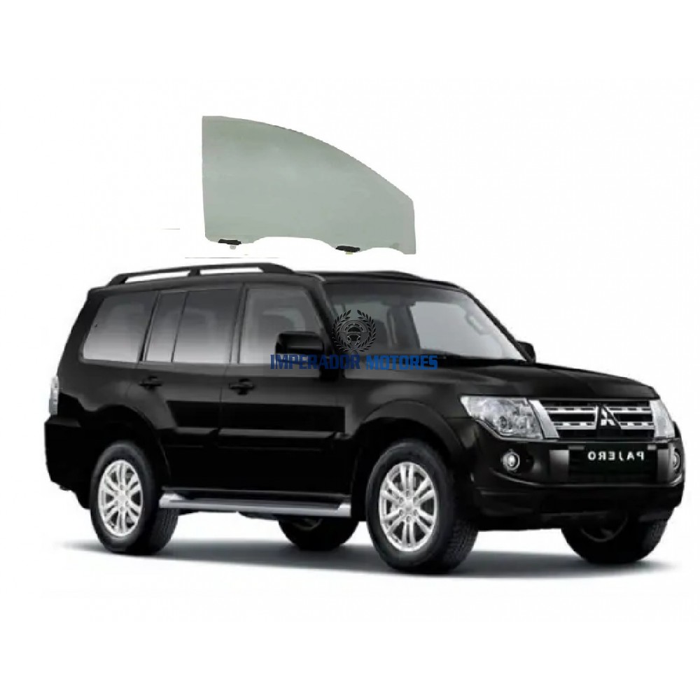 Vidro Porta Dianteira Mitsubishi Pajero Full Modelos 2009 a 2021 Original