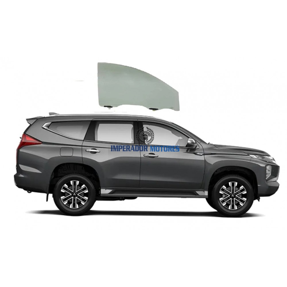 Vidro Porta Dianteira Mitsubishi Pajero Sport Modelos 2019 a 2025 Original