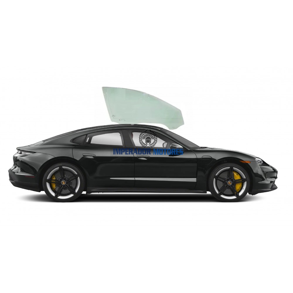 Vidro Porta Dianteira Porsche Taycan Modelos 2021 a 2025 Original Vidro Porta Dianteira Porsche Taycan Modelos 2021 a 2025 Original