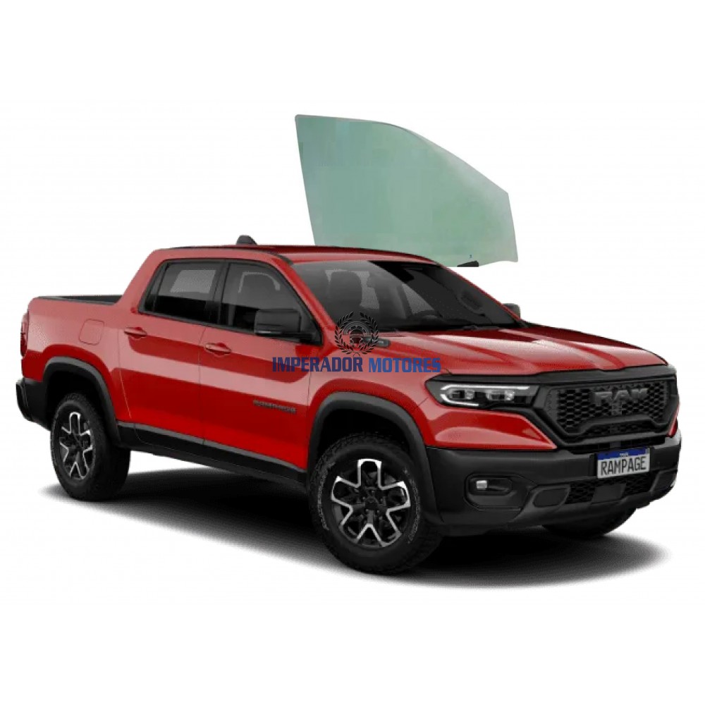 Vidro Porta Dianteira RAM RAMPAGE  Modelos 2023 a 2025 Original