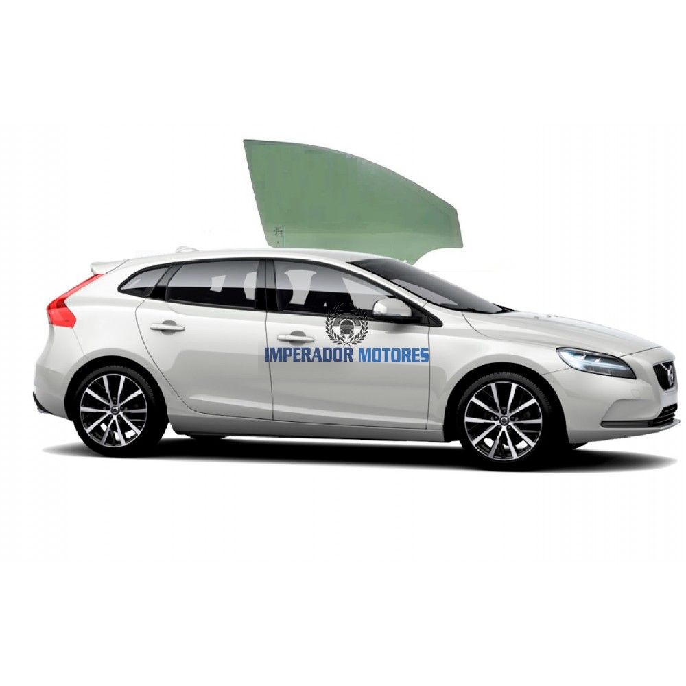 Vidro Porta Dianteira Volvo V40 Modelos 2013  a 2018 Original