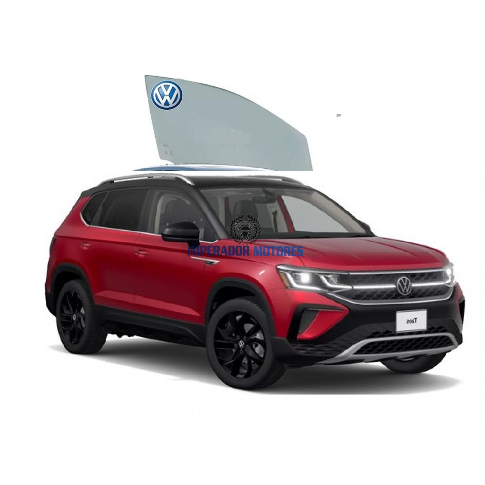Vidro Porta Dianteira VW Taos Modelos  2021 A 2025 Original