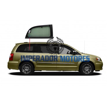 Vidro fixo Lateral  Chrysler Town e Country Modelos 2008 a 2015