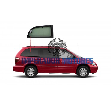 Vidro fixo Lateral  Chrysler Gran Caravan Modelos 2004 a 2007
