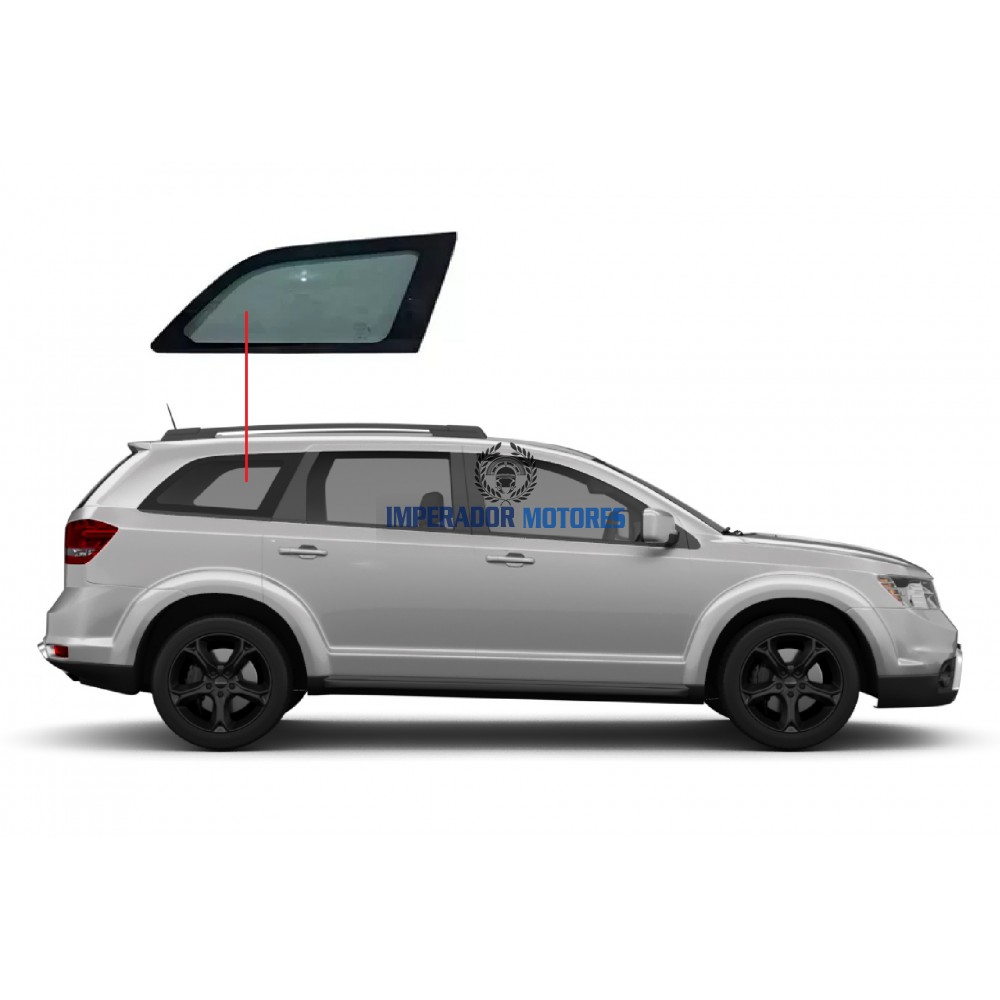Vidro fixo Lateral  Dodge Journey  Modelos 2012 a 2016 Vidro fixo Lateral  Dodge Journey  Modelos 2012 a 2016