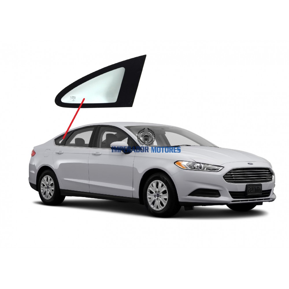 Vidro fixo Lateral  Ford Fusion  Modelos 2013 a 2016 Vidro fixo Lateral  Ford Fusion  Modelos 2013 a 2016