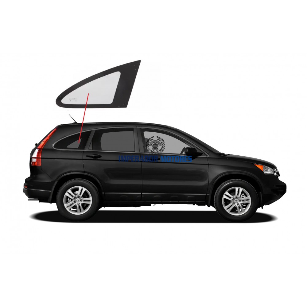 Vidro fixo Lateral  Honda CRV  Modelos 2007 a 2011 Vidro fixo Lateral  Honda CRV  Modelos 2007 a 2011