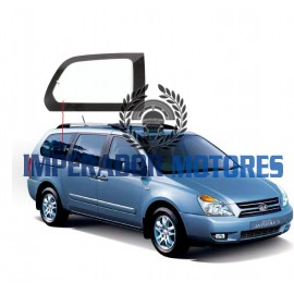 Vidro fixo Lateral  Kia Carnival  Modelos 2006 a 2014 Vidro fixo Lateral  Kia Carnival  Modelos 2006 a 2014