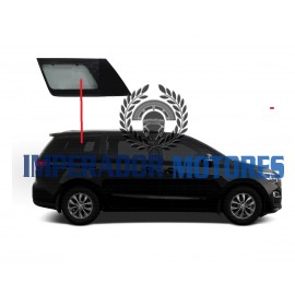 Vidro fixo Lateral  Kia Carnival  Modelos 2015 a 2010 Vidro fixo Lateral  Kia Carnival  Modelos 2015 a 2010