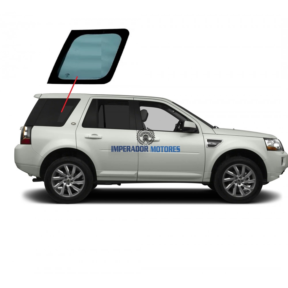 Vidro fixo Lateral Land Rover freelander 2  Modelos 2007 a 2015 Vidro fixo Lateral Land Rover freelander 2  Modelos 2007 a 2015