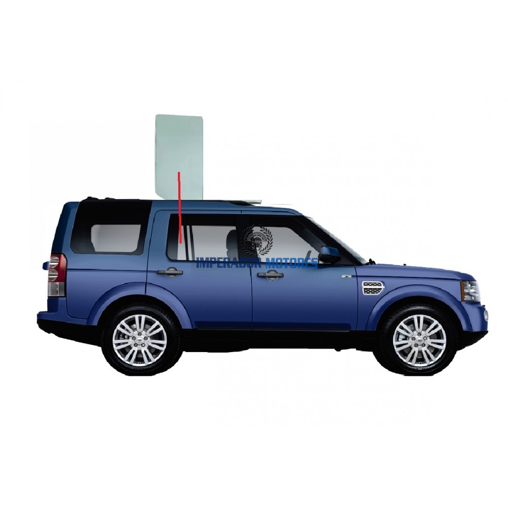 Vidro Janela Lateral Land Rover DISCOVERY 4 Modelos 2010 a 2016