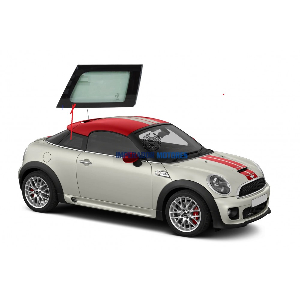 Vidro fixo Lateral  Mini Coupe  Modelos 2013 a 2016