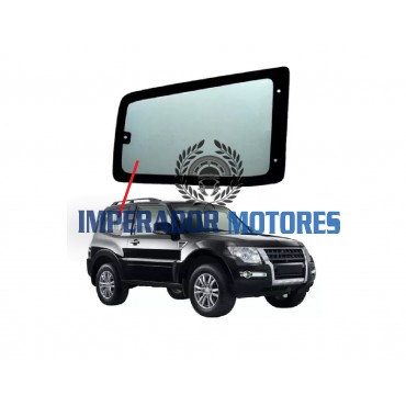 Vidro fixo Lateral  Mitsubishi Pajero Full  2pts Modelos 2010 a 2021