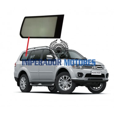 Vidro Janela Lateral  Mitsubishi Pajero Sport  Modelos 2004 a 2011