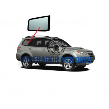 Vidro fixo Lateral  subaru Forester Modelos 2009 a 2012