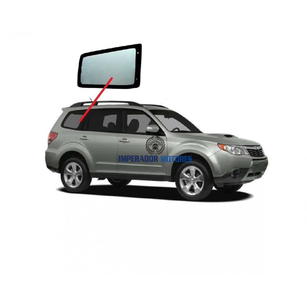 Vidro janela Lateral  subaru Forester Modelos 2009 a 2012