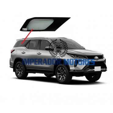 Vidro fixo Lateral  Toyota Hilux SW4  Modelos 2016 a 2024