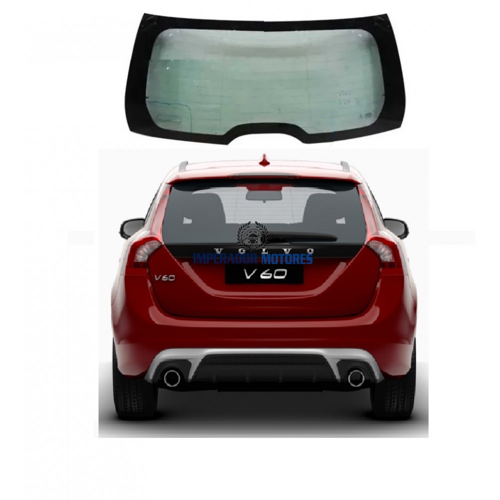 vidro vigia traseiro Volvo V60 Modelos 2013 a 2017 original volvo